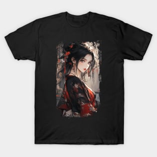 Grunge Geisha T-Shirt